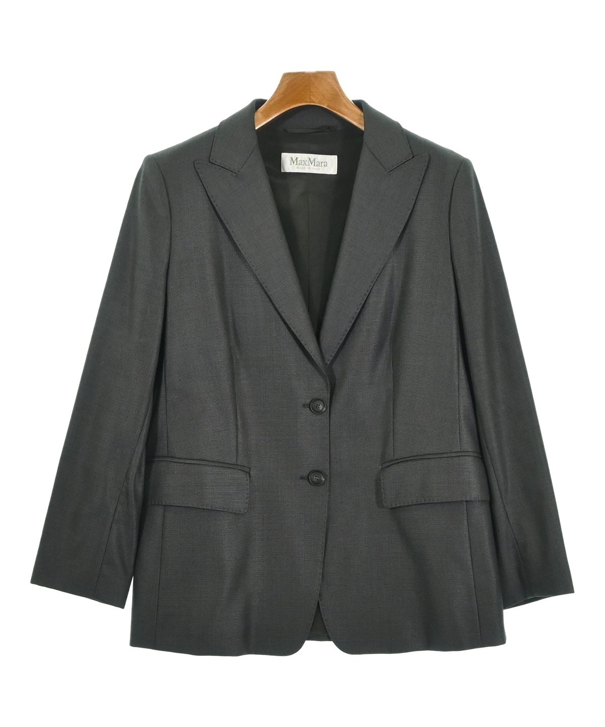 Max Mara（マックスマーラ）テーラードジャケット グレー サイズ:46(XL