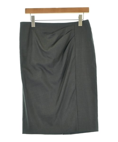 Max Mara(マックスマーラ)ひざ丈スカート グレー サイズ:44(L位)/2200693669043