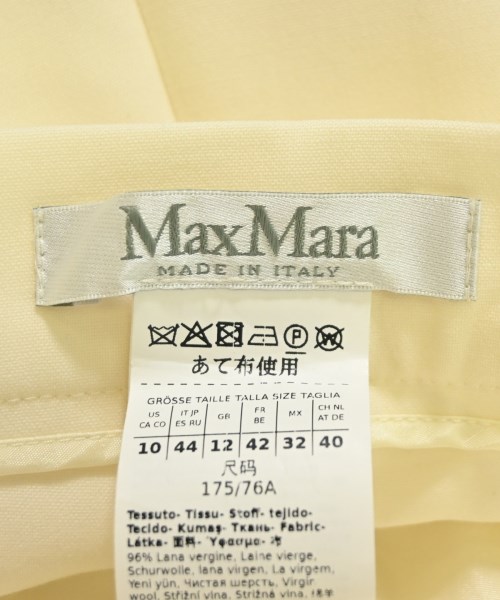 Max Mara（マックスマーラ）スラックス 白 サイズ:44(L位) レディース/2200696195013
