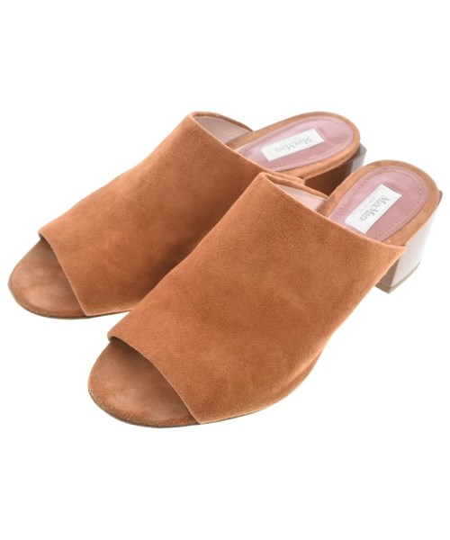 Max Mara(マックスマーラ)サンダル 茶 サイズ:EU38(24.5cm位)/2200696428012