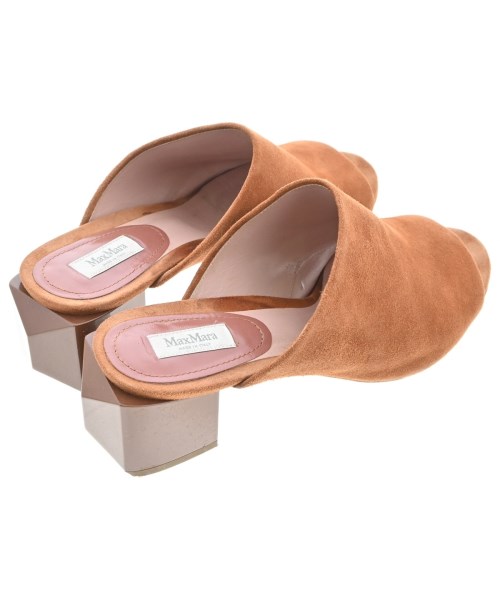 Max Mara（マックスマーラ）サンダル 茶 サイズ:EU38(24.5cm位) レディース/2200696428012