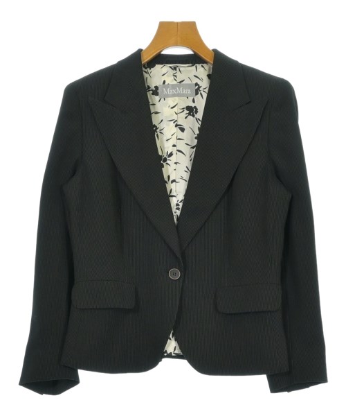 Max Mara(マックスマーラ)テーラードジャケット 黒 サイズ:44(L位)/2200698994065