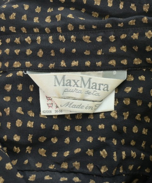 Max Mara（マックスマーラ）カジュアルシャツ 黒 サイズ:36(XS位) レディース/2200700247035