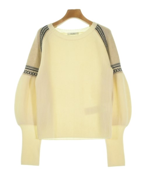 Max Mara(マックスマーラ)ニット・セーター 白 サイズ:L/2200655323068
