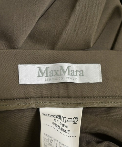 Max Mara（マックスマーラ）スラックス 茶 サイズ:40(M位) レディース/2200642868183