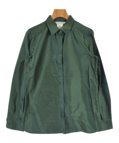 Max Mara(マックスマーラ)カジュアルシャツ 緑 サイズ:40(M位)/2200656649129