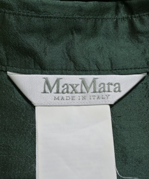 Max Mara（マックスマーラ）カジュアルシャツ 緑 サイズ:40(M位) レディース/2200656649129