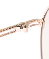 Max Mara（マックスマーラ）サングラス ゴールド サイズ:- レディース/2200657741075