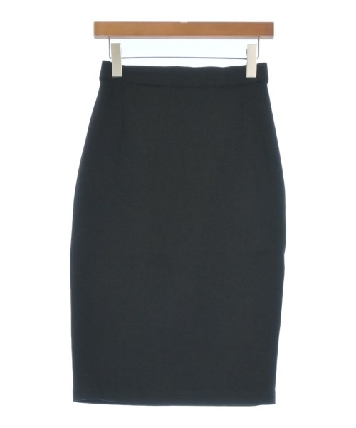 Max Mara(マックスマーラ)ひざ丈スカート 黒 サイズ:44(L位)/2200658782077