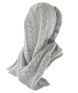 Max Mara（マックスマーラ）マフラー グレー サイズ:- レディース/2200658178047