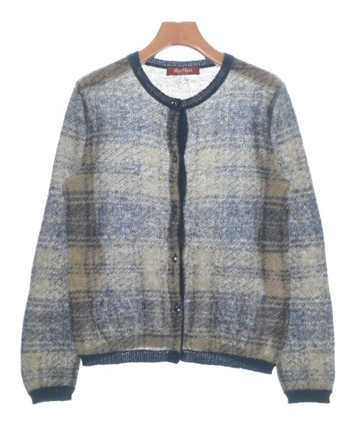 Max Mara(マックスマーラ)カーディガン 青 サイズ:M/2200660191010