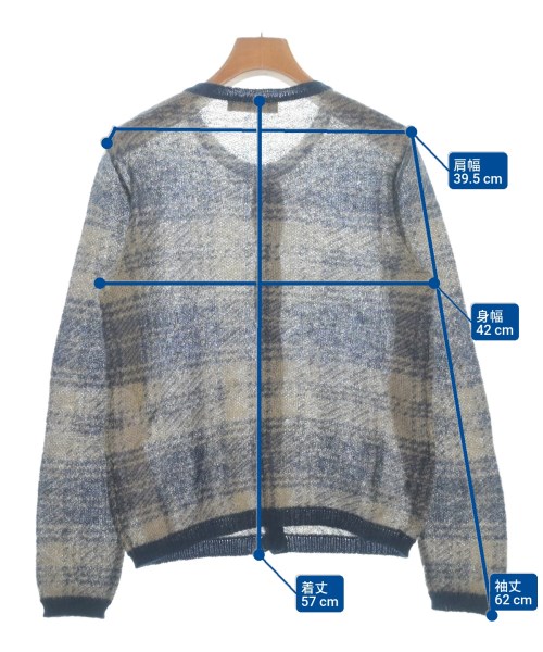 Max Mara（マックスマーラ）カーディガン 青 サイズ:M レディース/2200660191010