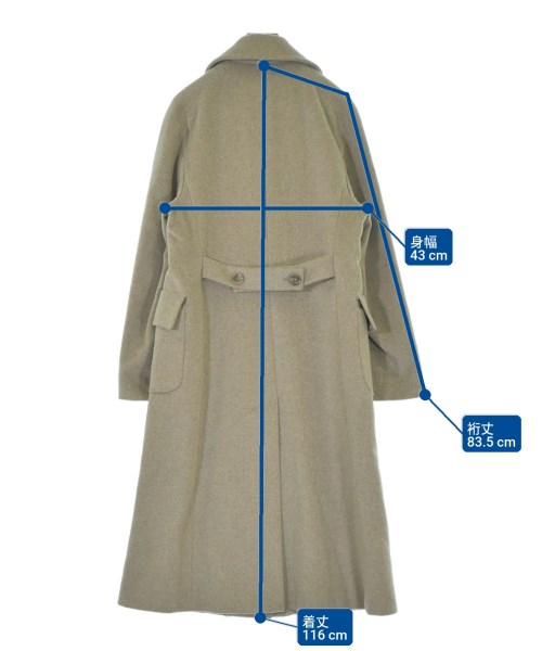 Max Mara（マックスマーラ）チェスターコート グレー サイズ:40(M位) レディース/2200660853031