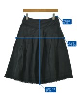 Max Mara（マックスマーラ）ひざ丈スカート 黒 サイズ:38(S位) レディース/2200710667014