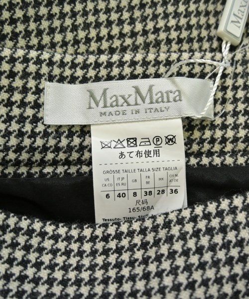 Max Mara（マックスマーラ）ひざ丈スカート 黒 サイズ:40(M位) レディース/2200710811288