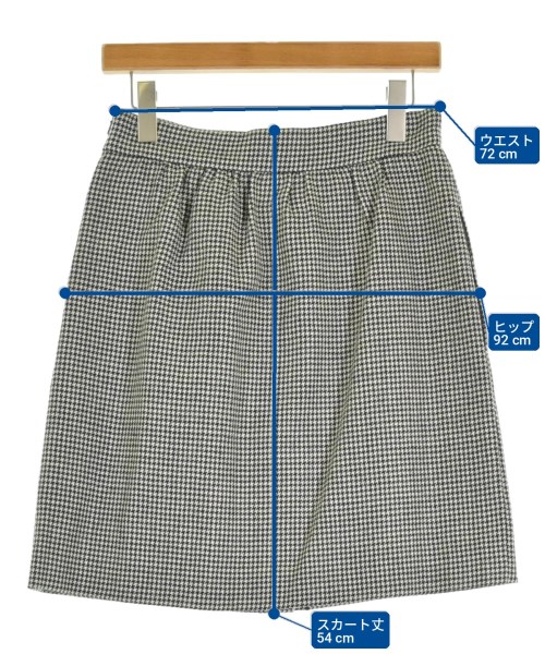 Max Mara（マックスマーラ）ひざ丈スカート 黒 サイズ:40(M位) レディース/2200710811288