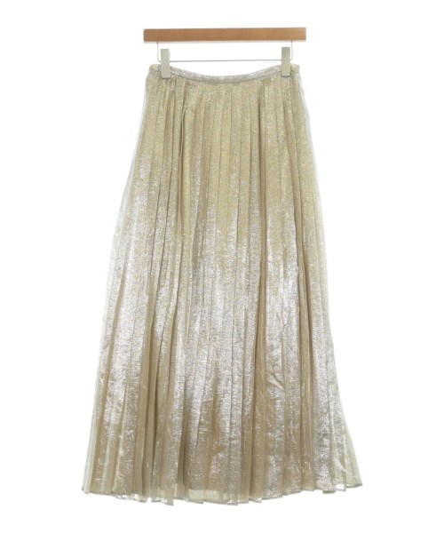 Max Mara（マックスマーラ）ロング・マキシ丈スカート ゴールド サイズ:40(M位) レディース/2200708923153