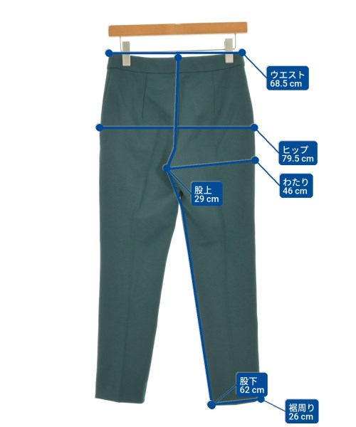 Max Mara（マックスマーラ）スラックス 緑 サイズ:36(XS位) レディース/2200712878166