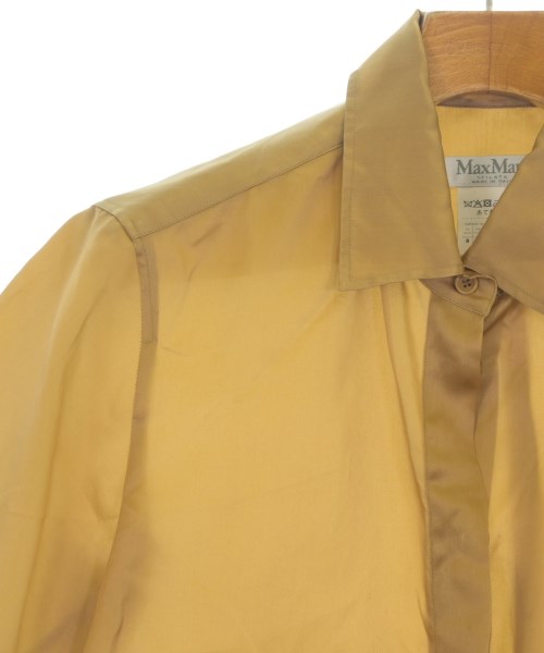 Max Mara（マックスマーラ）カジュアルシャツ 茶 サイズ:42(M位) レディース/2200713235012