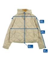Max Mara（マックスマーラ）ダウンジャケット/ダウンベスト ベージュ サイズ:40(M位) レディース/2200715001028