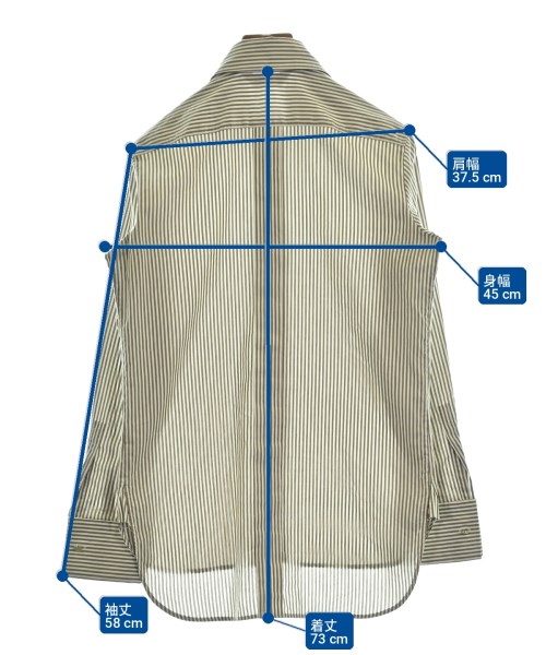 Max Mara（マックスマーラ）ドレスシャツ カーキ サイズ:-(M位) レディース/2200716453130