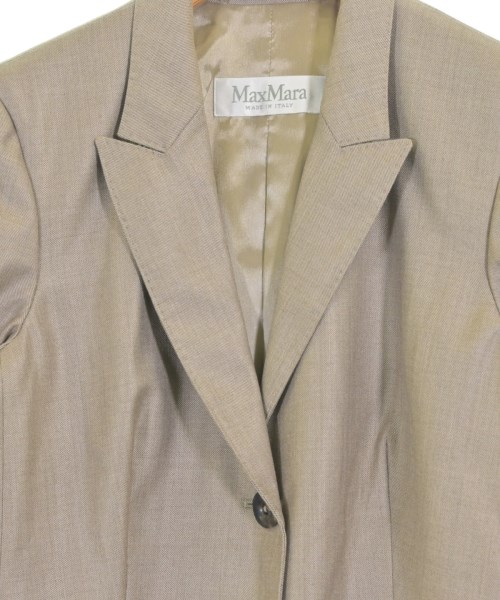 Max Mara（マックスマーラ）テーラードジャケット ベージュ サイズ:38(S位) レディース/2200713226027