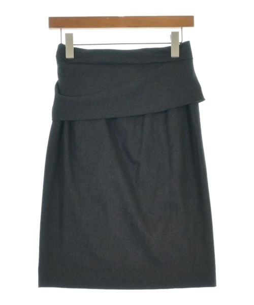 Max Mara（マックスマーラ）ひざ丈スカート グレー サイズ:36(XS位) レディース/2200717464050