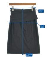 Max Mara（マックスマーラ）ひざ丈スカート グレー サイズ:36(XS位) レディース/2200717464050