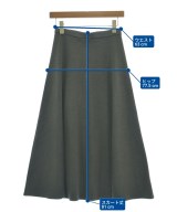 Max Mara（マックスマーラ）ロング・マキシ丈スカート グレー サイズ:36(XS位) レディース/2200718293772