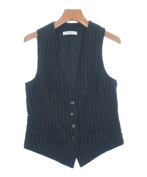 Max Mara(マックスマーラ)ベスト 紺 サイズ:36(XS位)/2200644449076