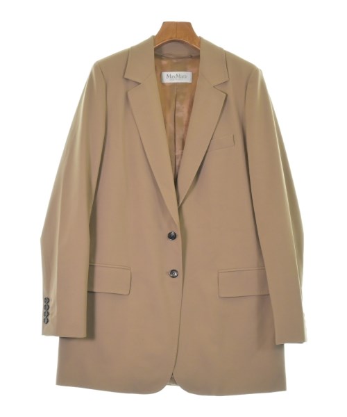 Max Mara(マックスマーラ)テーラードジャケット 茶 サイズ:44(L位)/2200644660044