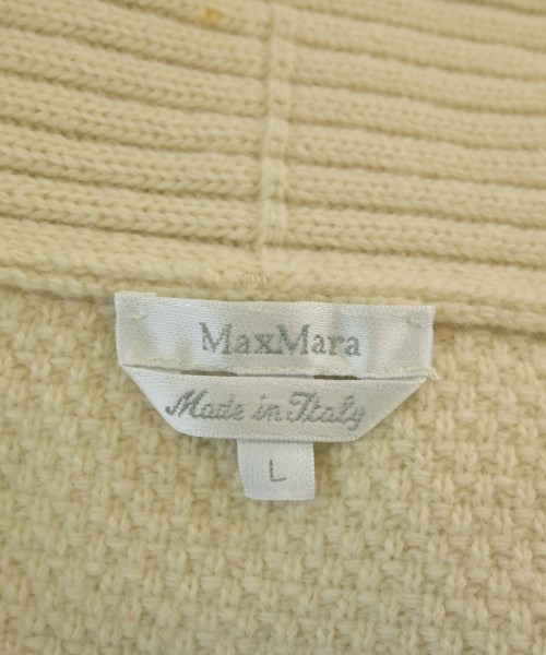 Max Mara（マックスマーラ）カーディガン 白 サイズ:L レディース/2200625130085