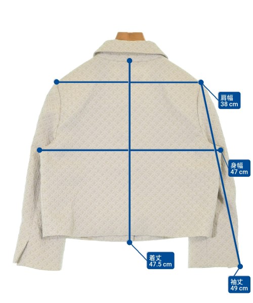 Max Mara（マックスマーラ）カジュアルジャケット ベージュ サイズ:42(M位) レディース/2200649277032