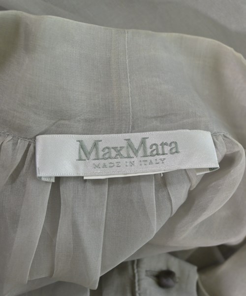 Max Mara（マックスマーラ）ブラウス グレー サイズ:F レディース/2200629274136