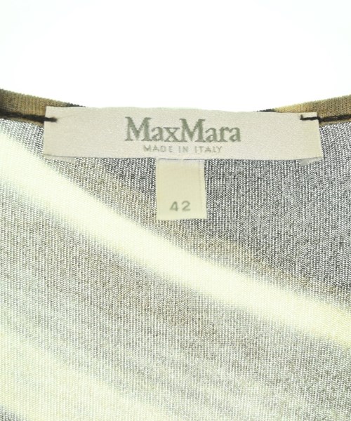 Max Mara（マックスマーラ）ワンピース 茶 サイズ:42(L位) レディース/2200703001030