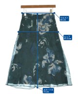 Max Mara（マックスマーラ）ロング・マキシ丈スカート 緑 サイズ:40(M位) レディース/2200703001047