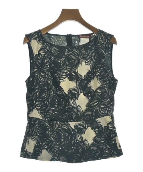 Max Mara(マックスマーラ)ブラウス 黒 サイズ:40(M位)/2200703025050