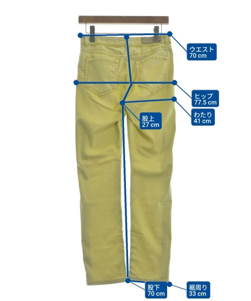 Max Mara（マックスマーラ）デニムパンツ 黄 サイズ:36(XS位) レディース/2200703025173