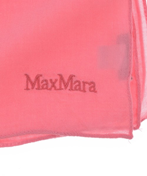 Max Mara（マックスマーラ）ストール ピンク サイズ:- レディース/2200701780128
