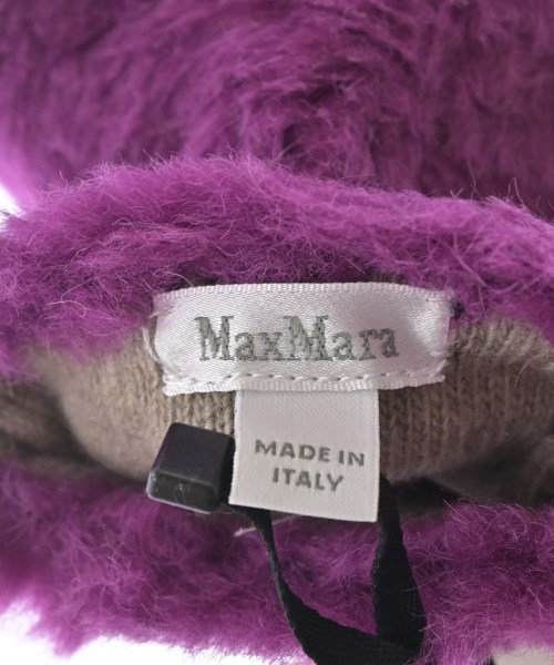Max Mara（マックスマーラ）手袋 紫 サイズ:SM レディース/2200705926010