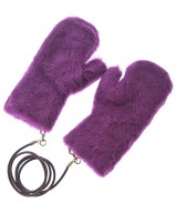 Max Mara（マックスマーラ）手袋 紫 サイズ:SM レディース/2200705926010