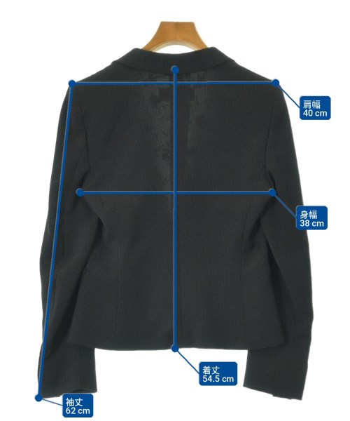 Max Mara（マックスマーラ）ジャケット 黒 サイズ:38(S位) レディース/2200706055016
