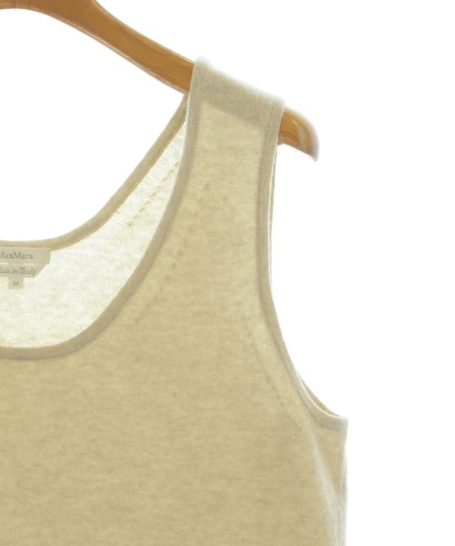 Max Mara（マックスマーラ）ベスト/ノースリーブ ベージュ サイズ:M レディース/2200706055030