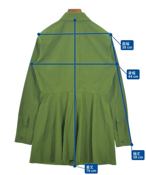 Max Mara（マックスマーラ）ブラウス 緑 サイズ:40(M位) レディース/2200709094036