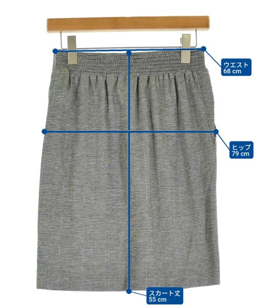 Max Mara（マックスマーラ）ミニスカート グレー サイズ:38(S位) レディース/2200710380203