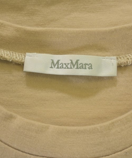 Max Mara（マックスマーラ）Tシャツ・カットソー ベージュ サイズ:S レディース/2200658517709