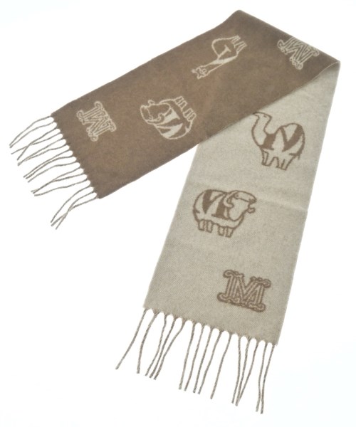 Max Mara（マックスマーラ）マフラー 茶 サイズ:- レディース/2200661134627