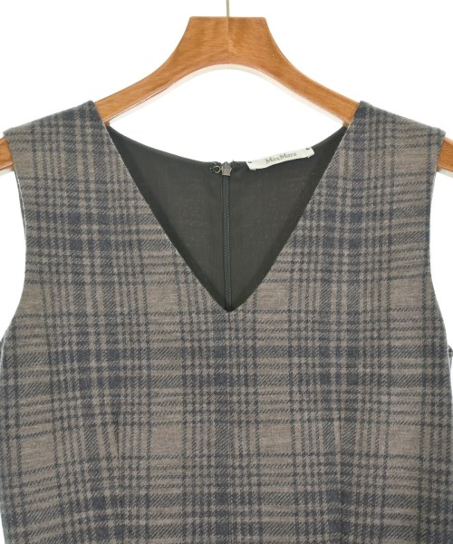 Max Mara（マックスマーラ）ワンピース 茶 サイズ:36(XS位) レディース/2200665102011