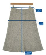 Max Mara（マックスマーラ）ロング・マキシ丈スカート グレー サイズ:42(M位) レディース/2200658879081