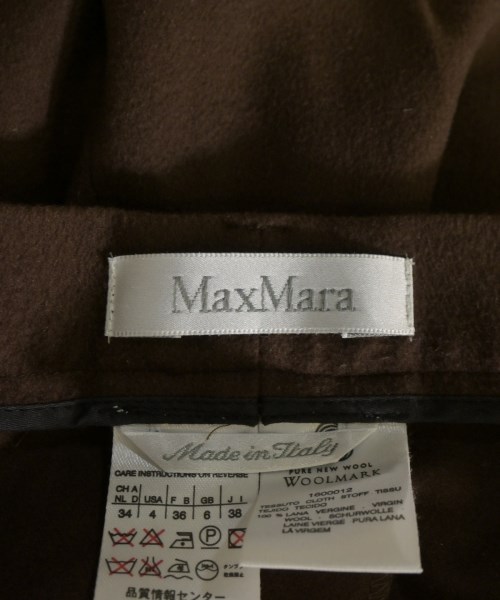 Max Mara（マックスマーラ）スラックス 茶 サイズ:38(S位) レディース/2200666111043